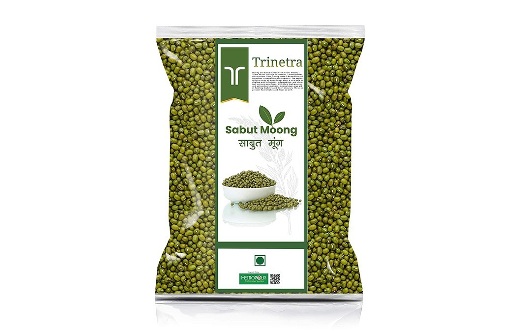Trinetra Sabut Moong    Pack  2 kilogram